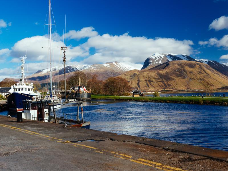 Caledonian Canal Cycle Path